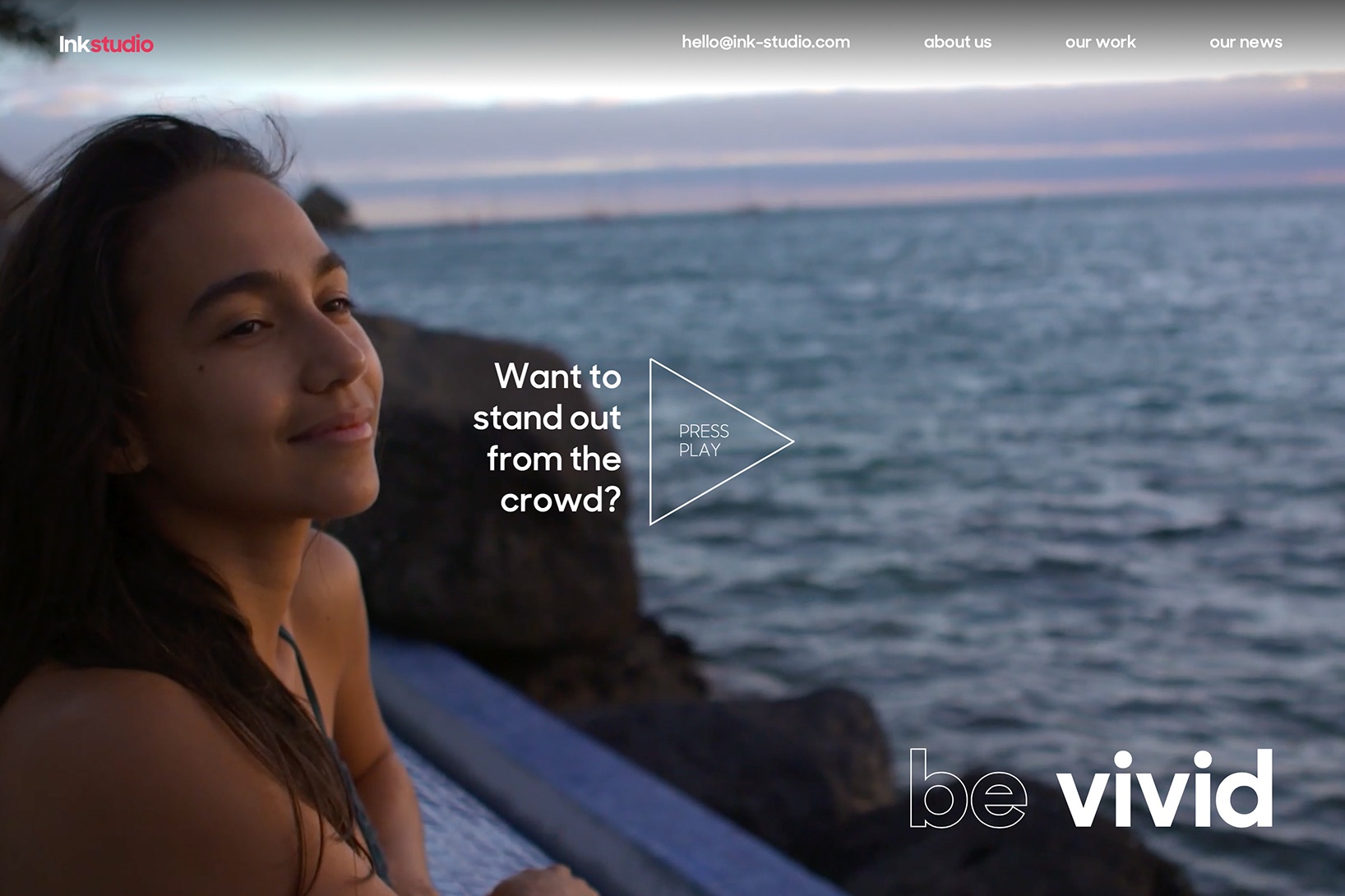 Ink Studio — WordPress project screenshot