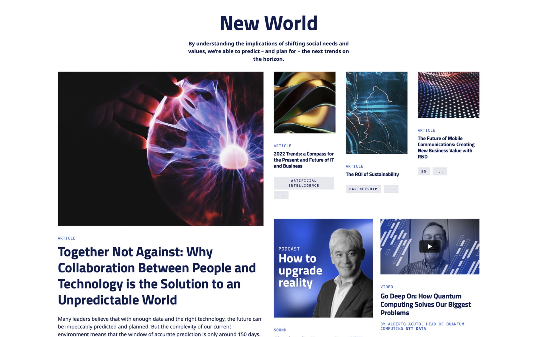 Foresight — WordPress project screenshot