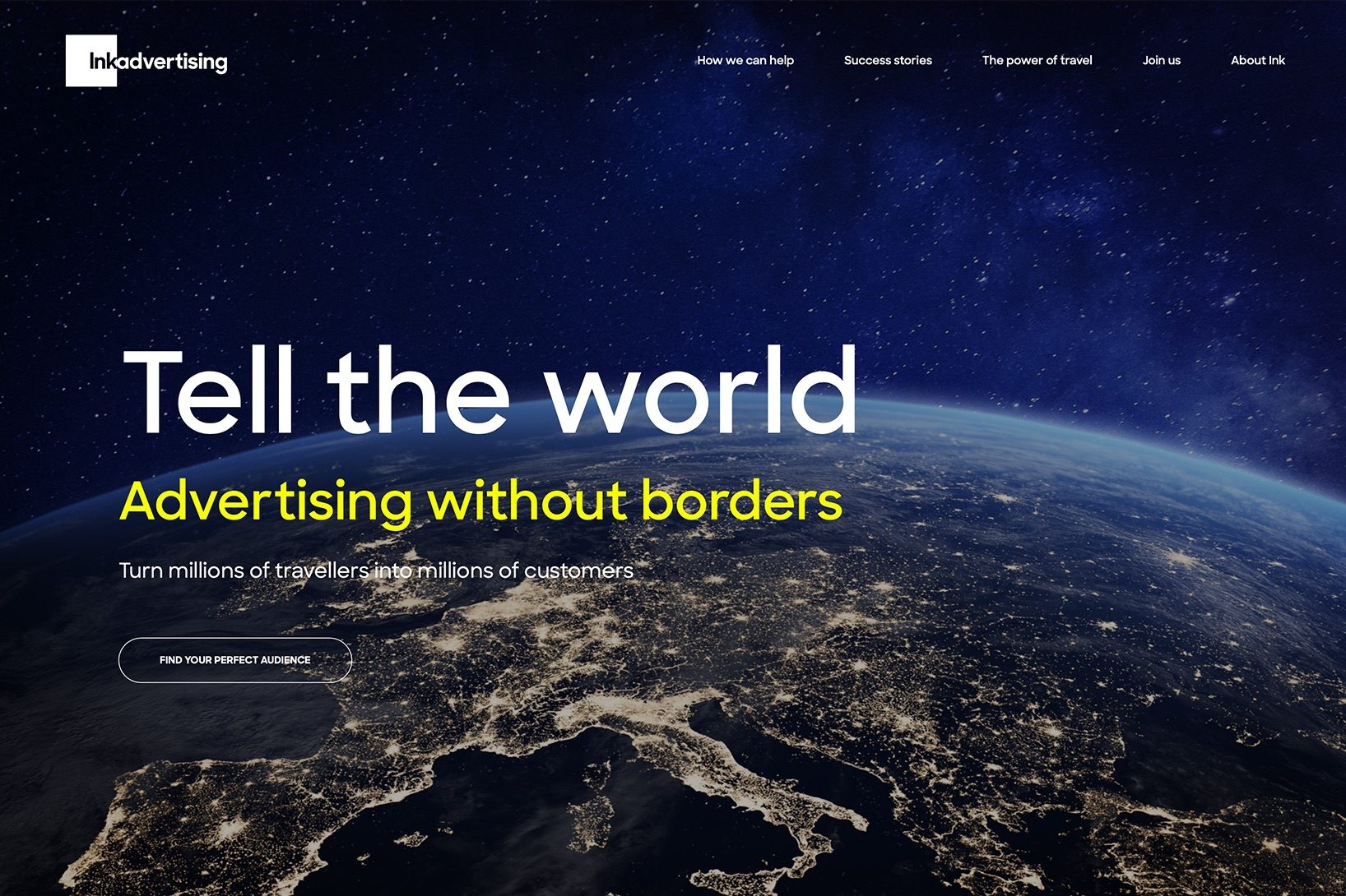 Ink Advertising — WordPress project screenshot