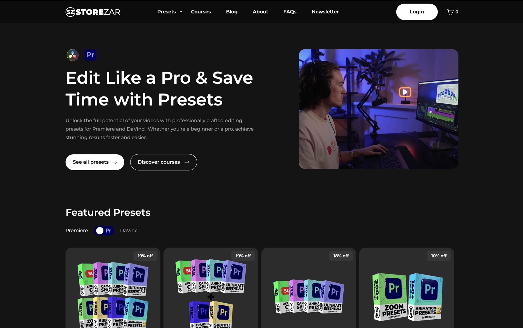 Woocommerce hop products with software switcher
