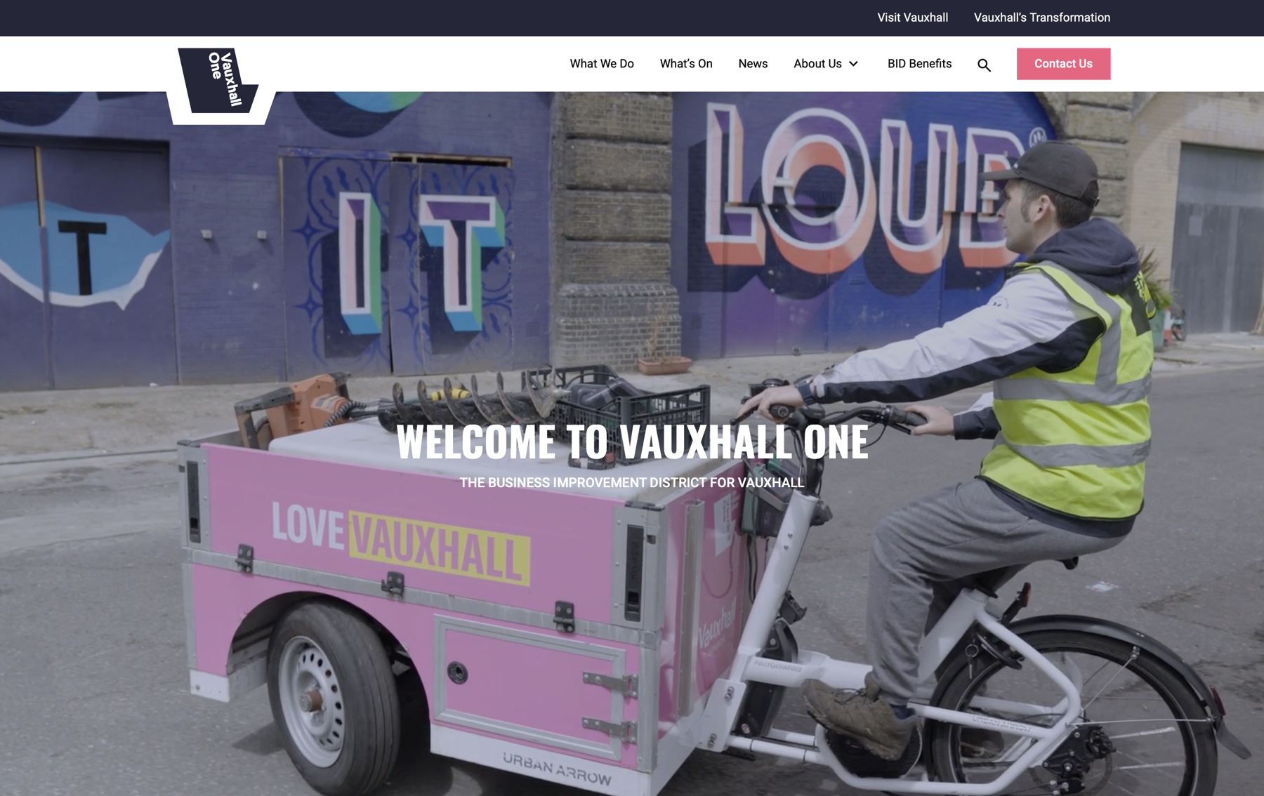 Vauxhall One — WordPress project screenshot